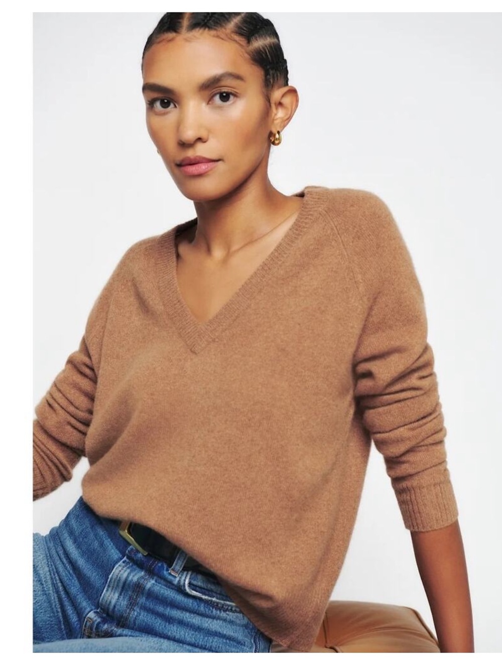 Reformation cashmere sweater